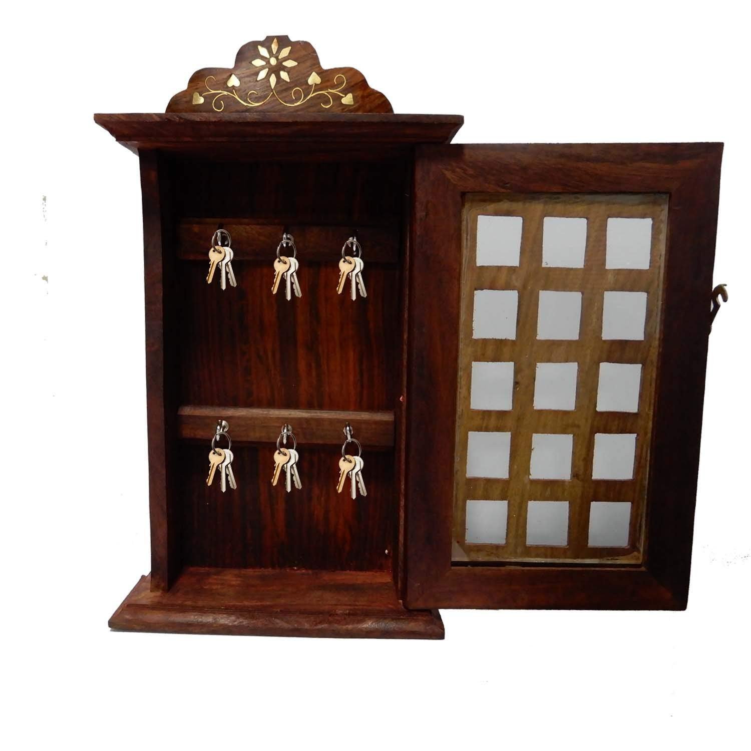 Sheesham Wooden Key Organizer or Holder