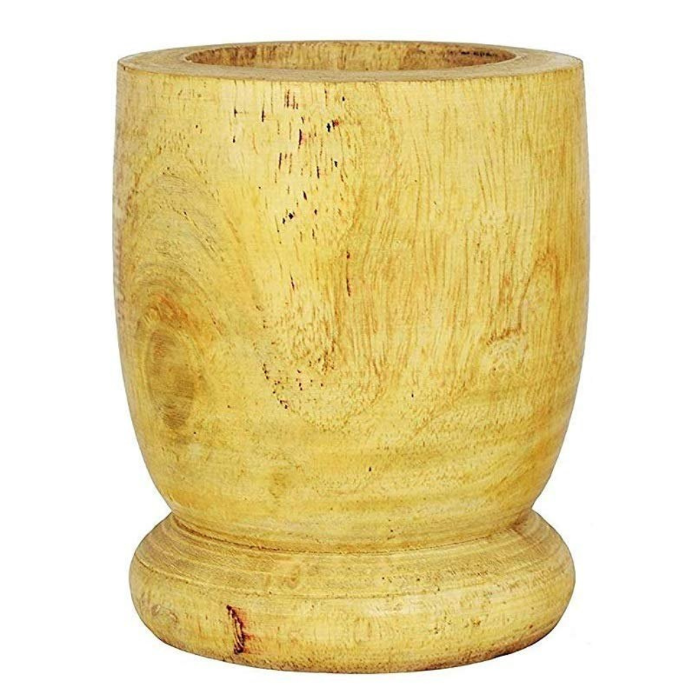 Wooden  Mortar Pestle 2
